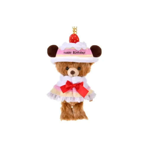 Disney x DISNEYLAND Unibear Городской Брелок Плюшевая Подвеска 8 см Высокий Токио Дисней