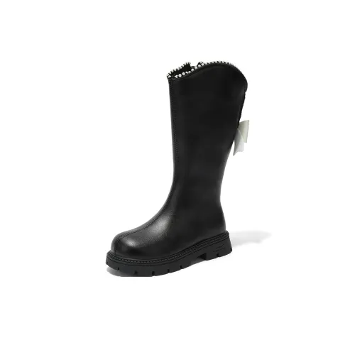 NEZHACHAOHAI Высота Увеличивающие Устойчивые к Износу Водонепроницаемые Противоскользящие Анти-KICK Высокие Детские Кожаные Сапоги