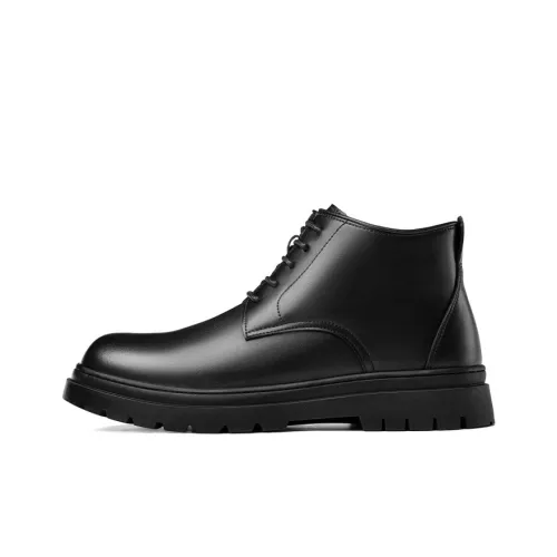 CARTELO Ботильоны Черные с флисовой подкладкой Мужские