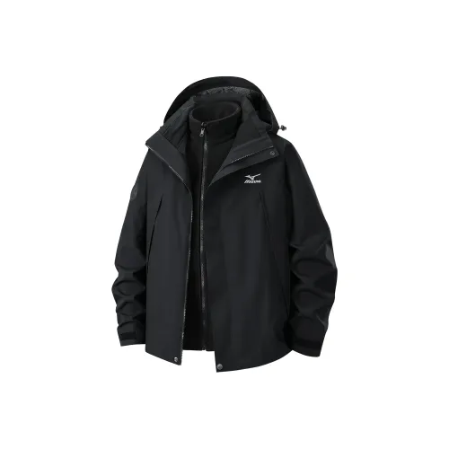 Mizuno Водонепроницаемый Ветрозащитный Дышащий And Теплоизоляционная ветровка унисекс