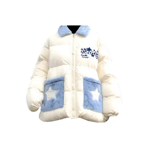 SNEIKLAU Синий Унисекс Пуховики