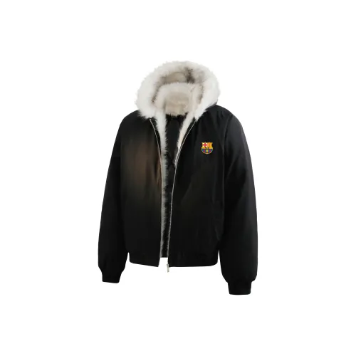 FCB ARCELONA Хлопковый пуховик унисекс