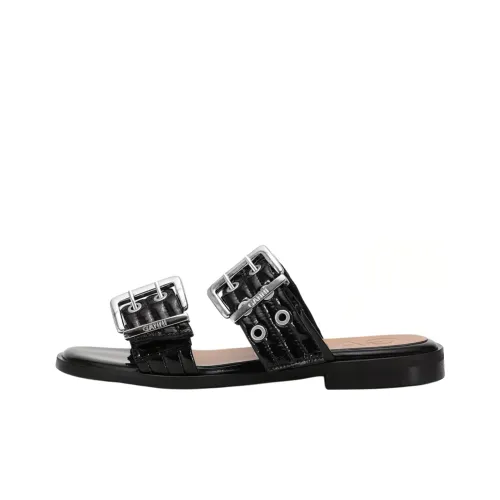 GANNI Слипоны Женские Черные