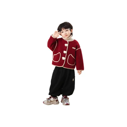 MADALLO Red Coat Pre School Tops MADALLO Красный Пальто Дошкольные Топы