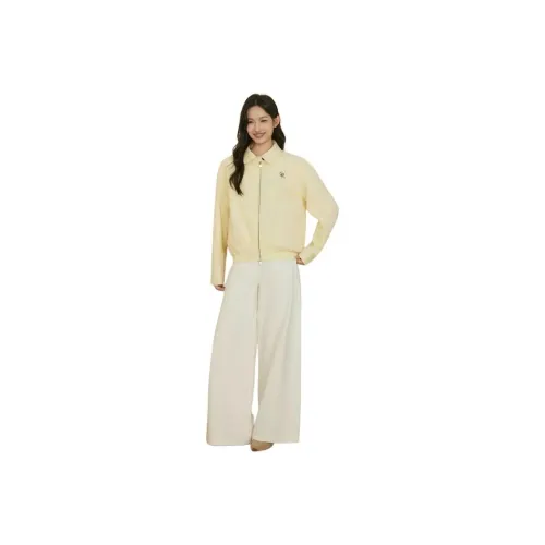 GUOZHEN Желтые Женские Куртки