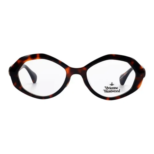 Vivienne Westwood Нерегулярная форма Оправы для очков Унисекс Гаванский Цвет