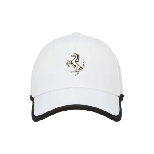 Ferrari Plastic Кепки Унисекс Белый