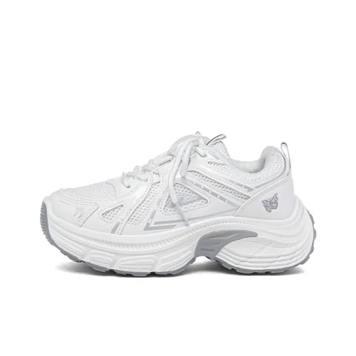 Warrior Low Топ Толстая подошва Кроссовки Женские