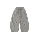 Серые штаны с флисовой подкладкой