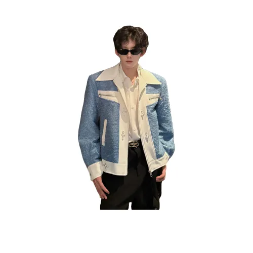 AWAO Синий Унисекс Куртки