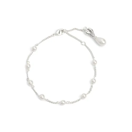 CHARLES KEITH Браслеты из латанию Женские Серебряные