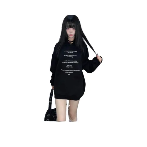 PAZZO Черный Женский Свитшот