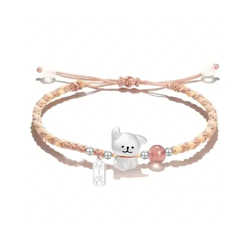 Shiban Silver Браслеты с шнурками Унисекс