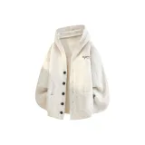 [Вышивка Логотип Стиль] Белый Абрикос