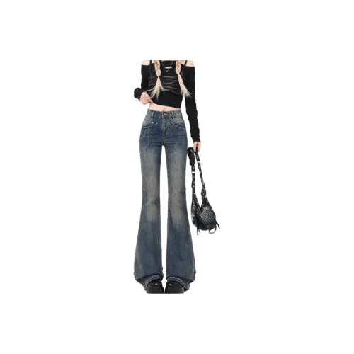 Olivia Share777 Черные Женские Джинсы