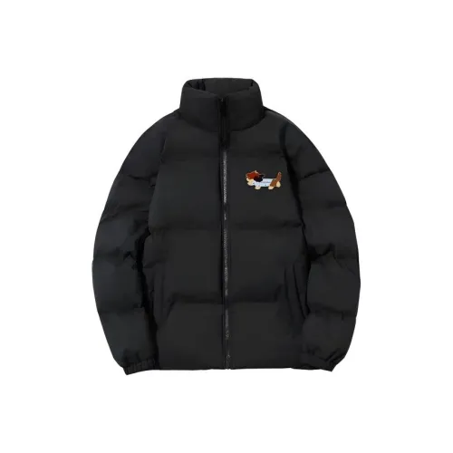 GUOZHEN Черный Женский пуховик