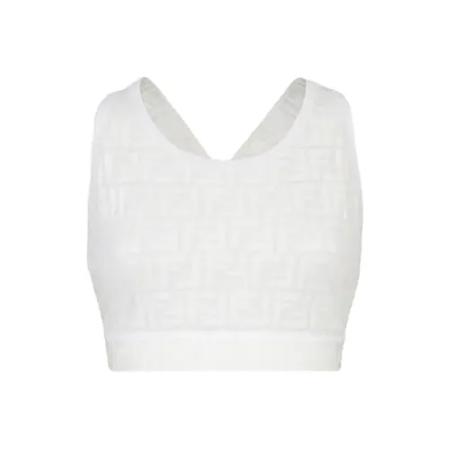 FENDI Белые Женские Майки