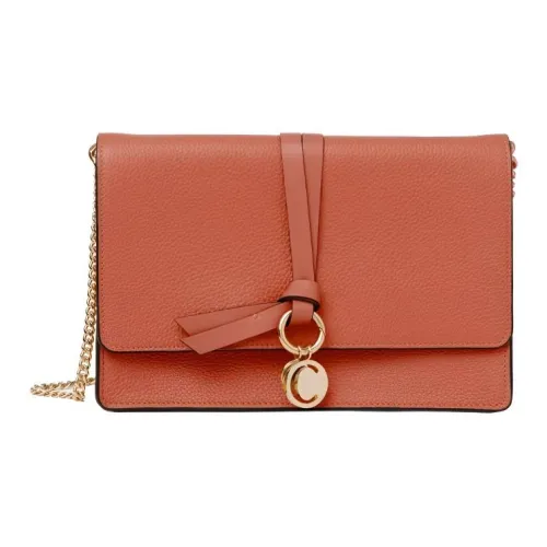 Chloe Chloé сумки Коровья кожа Сумка через плечо Женская Апельсин