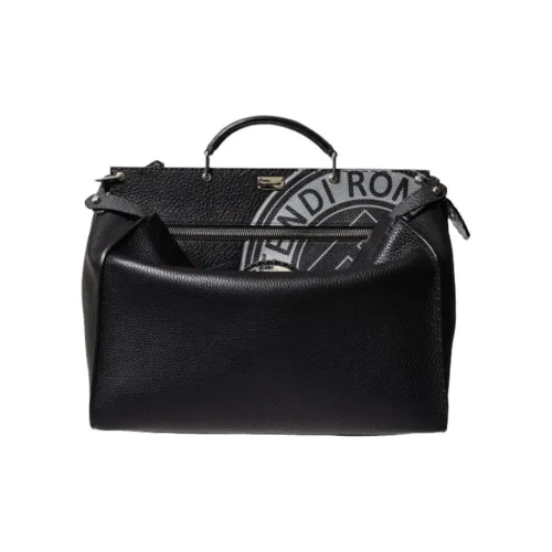 FENDI Peekaboo Кожа Сумка Мужская Черная