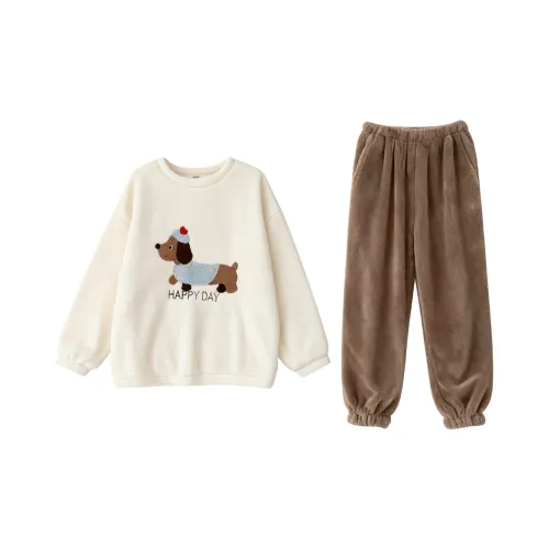 QIAOYUN Такса Женские Пижамные Комплекты