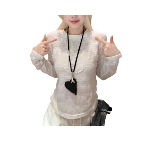 SRCG Белый Женские T-рубашки