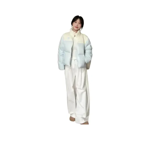 GUOZHEN Синий Женский пуховик