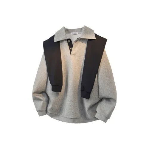 SONGXIER Серый Унисекс Свитшоты