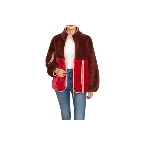 UGG Розовый Женские Бархатные Куртки