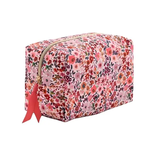 Ботинки цветочный квадратный косметички пылеустойчивый портативный