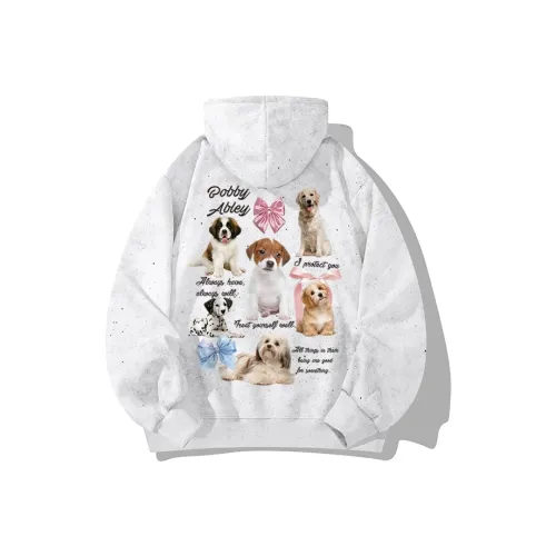 BOBBY ABLEY Щенок С капюшоном Женские Свитшоты