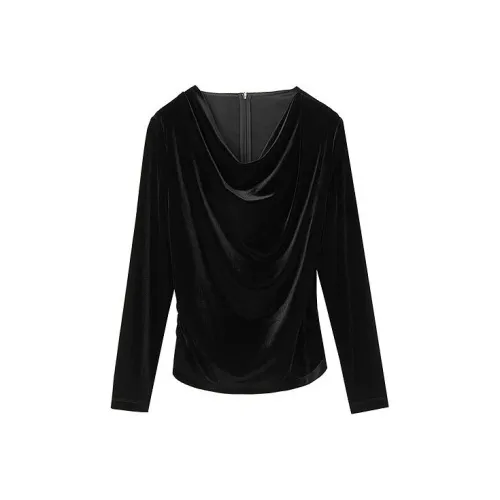 LANCY Черные Женские Рубашки