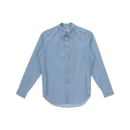 Martine Rose Синий Унисекс Рубашки