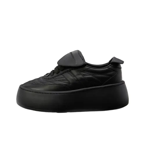 Giuseppe Zanotti GZ League Maxi Low Топ Кроссовки для скейтбординга Женские Черный