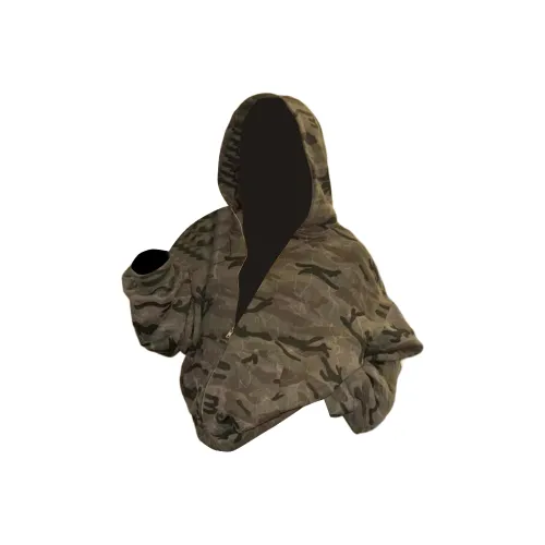 A02 Зеленый камуфляж Унисекс Свитшоты