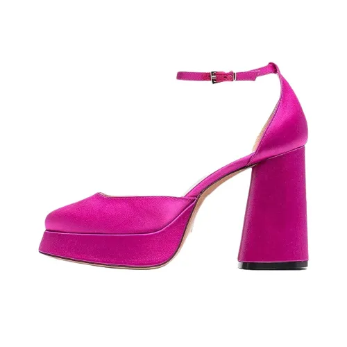 Roberto Festa Грубый каблук Высокие каблуки Женские Красный