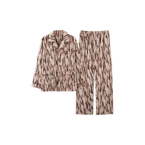 MADALLO Хаки Мужские Пижамные Комплекты