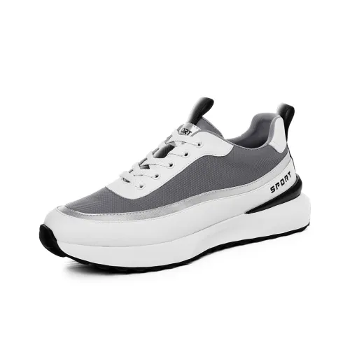 ZUOSAISI Баланс Легкий Увеличение Высоты Низкий Топ Повседневная Обувь Мужская