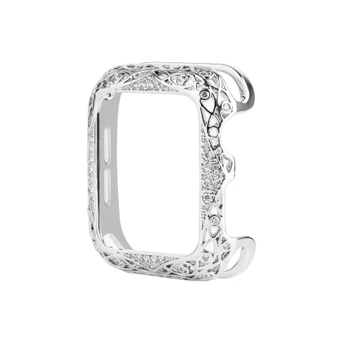 Vobafe Защитный чехол Apple Медный Цирконовый корпус для Apple Watch S10 9 8 7 6 5 4 SE