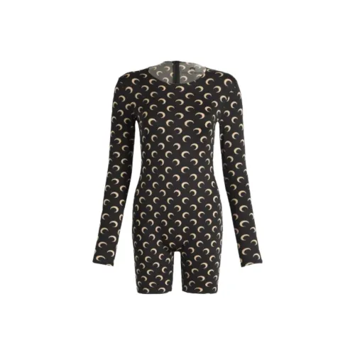 Marine Serre Коричневый Женские Комбинезоны