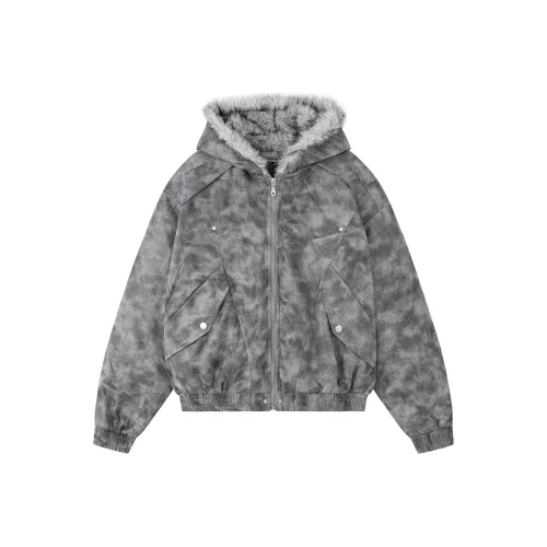 RO11ROCKET Серый Унисекс Куртки