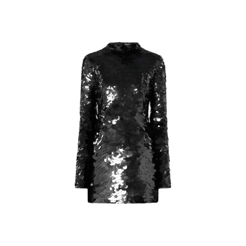 Спортивный Ma Fw25 Длинное Платье с Длинными Рукавами Женское