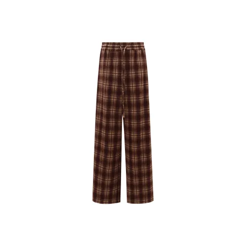 Self Who Красный кофе Женские Повседневные Брюки