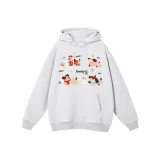 Бело-серый [Флисовая подкладка]