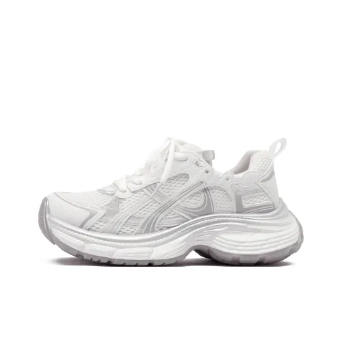 JOSINY Устойчивые к истиранию противоскользящие низкие топовые массивные кроссовки женские