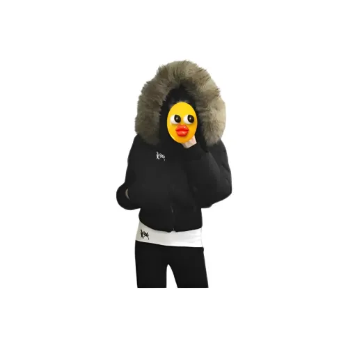 Genius Pooh Женская одежда Пальто Пуховая куртка Унисекс