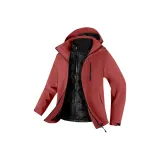 HS8877YR (3-в-1 пуховик) Малиновый Тень Красный