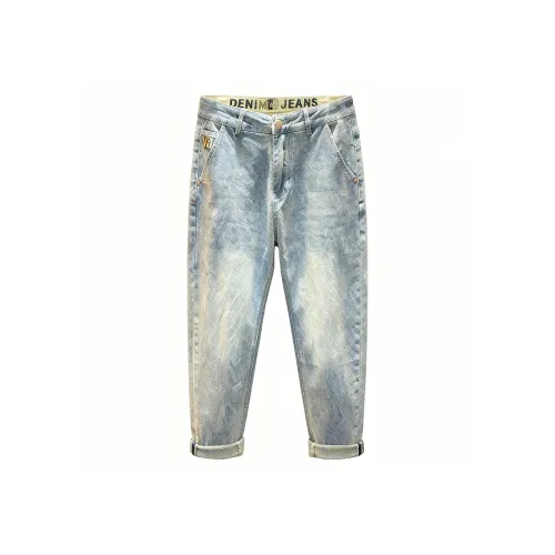 H 75 Синий Мужской Джинсы