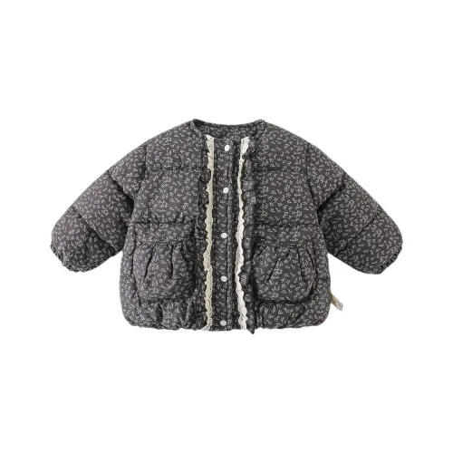 XiaoJinBu Black Baby Утеплённые куртки
