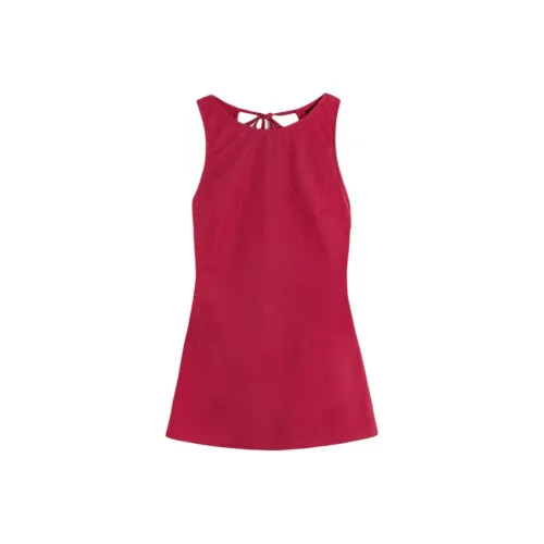 Motel Rocks Ayana Мини Платье Adrenale Красный Без рукавов Платье Женское