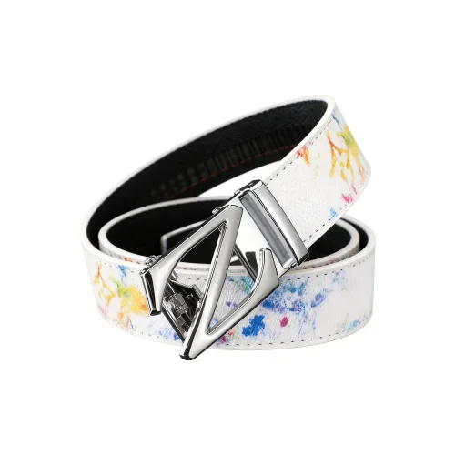 Ремни ACUC из ПУ (полиуретана) кожа унисекс ширина 3,8 см